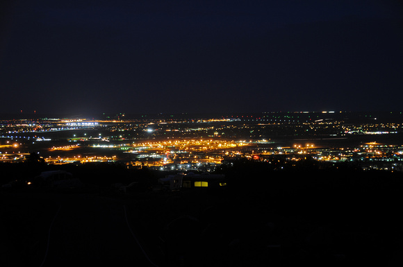 View at night