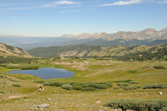 View from Cottonwood Pass