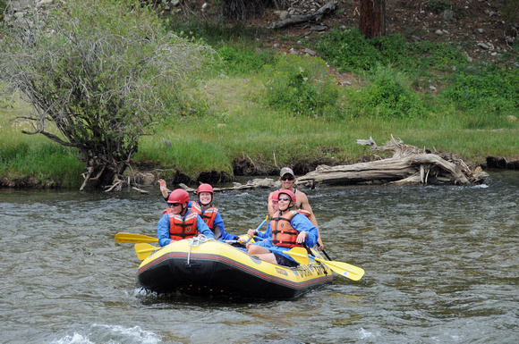 Most rafted area in the United States